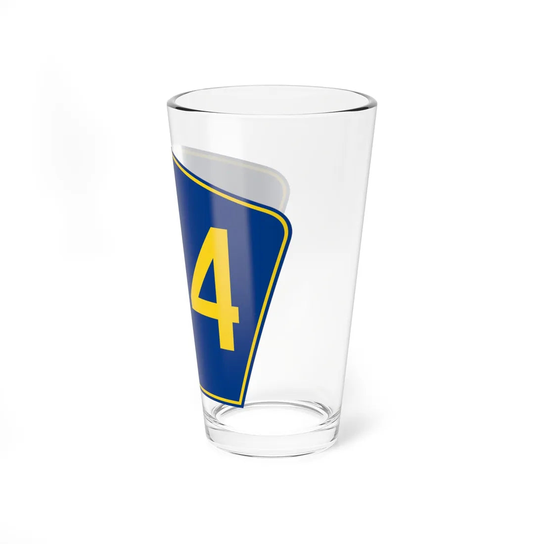 PR secondary 174 (Puerto Rico) (Road Sign) Pint Glass 16oz - Go Mug Yourself