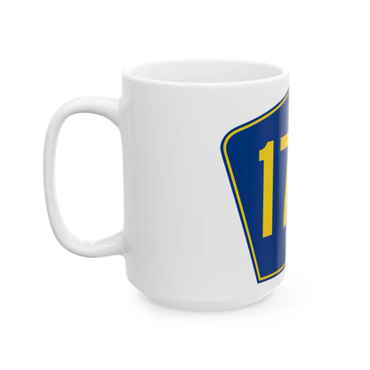PR secondary 174 (Puerto Rico) (Road Sign) White Coffee Mug - Go Mug Yourself