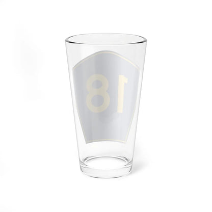 PR secondary 18 (Puerto Rico) (Road Sign) Pint Glass 16oz - Go Mug Yourself