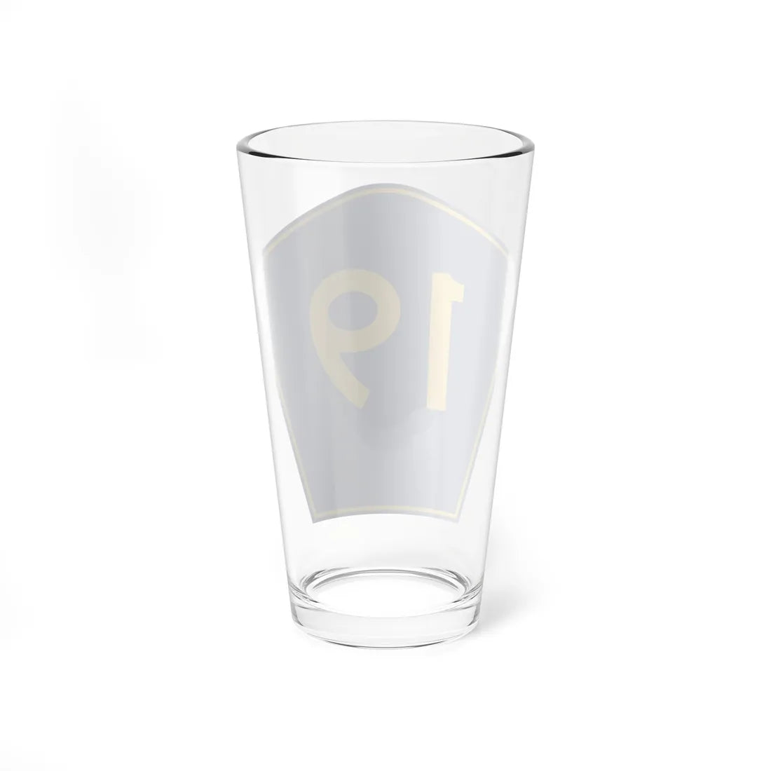 PR secondary 19 (Puerto Rico) (Road Sign) Pint Glass 16oz - Go Mug Yourself