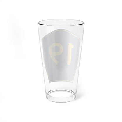 PR secondary 19 (Puerto Rico) (Road Sign) Pint Glass 16oz - Go Mug Yourself