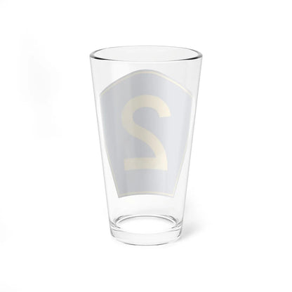 PR secondary 2 (Puerto Rico) (Road Sign) Pint Glass 16oz - Go Mug Yourself