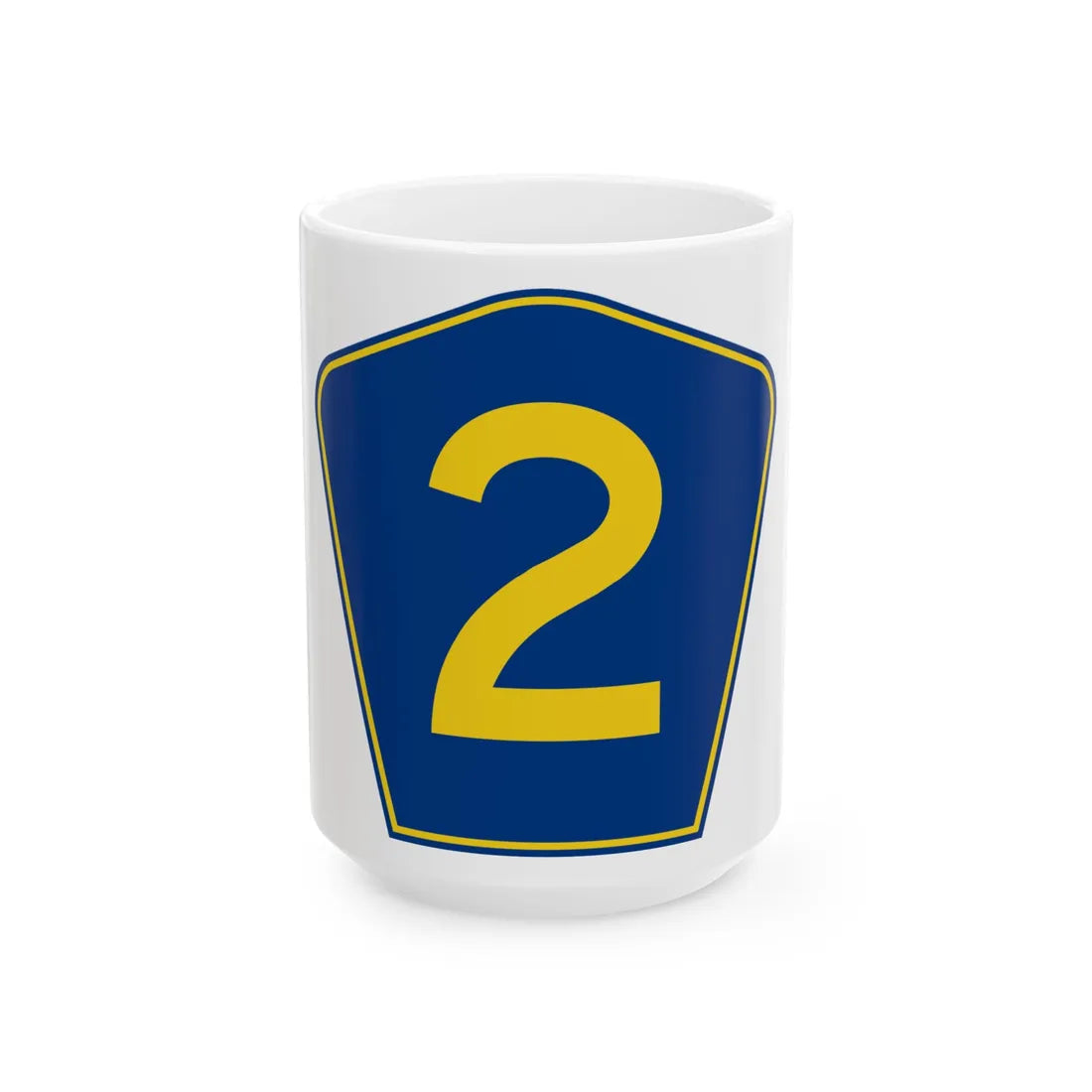 PR secondary 2 (Puerto Rico) (Road Sign) White Coffee Mug 15oz - Go Mug Yourself