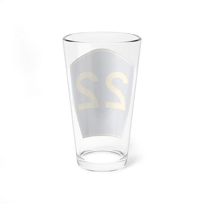 PR secondary 22 (Puerto Rico) (Road Sign) Pint Glass 16oz - Go Mug Yourself