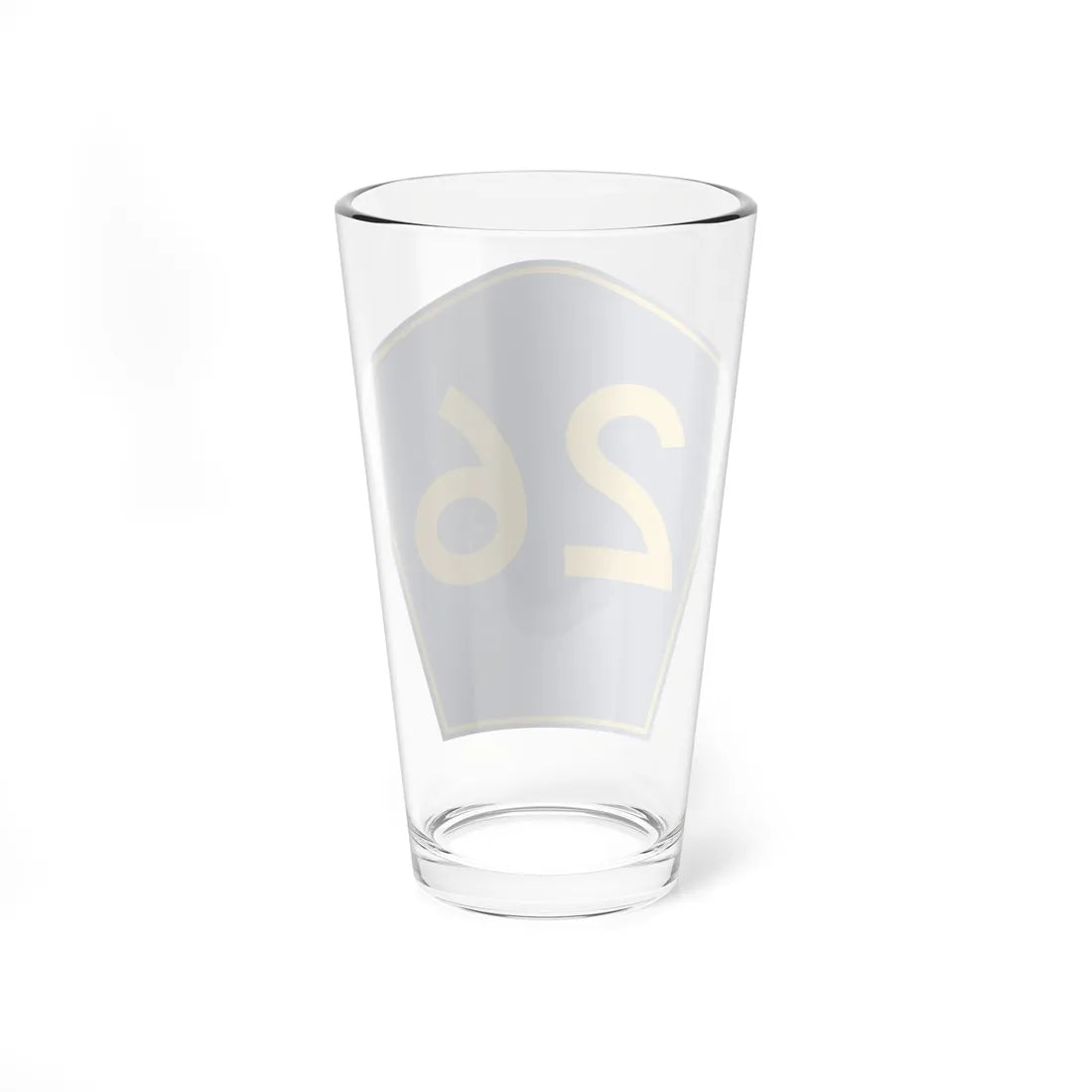 PR secondary 26 (Puerto Rico) (Road Sign) Pint Glass 16oz - Go Mug Yourself