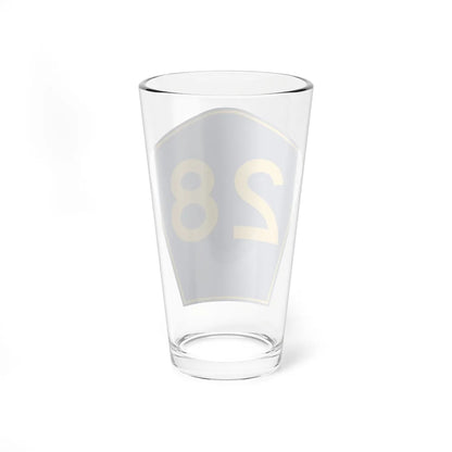 PR secondary 28 (Puerto Rico) (Road Sign) Pint Glass 16oz - Go Mug Yourself