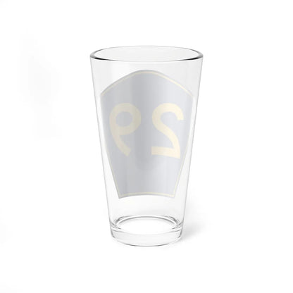 PR secondary 29 (Puerto Rico) (Road Sign) Pint Glass 16oz - Go Mug Yourself