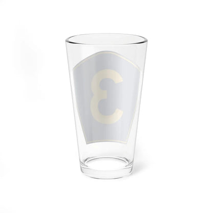 PR secondary 3 (Puerto Rico) (Road Sign) Pint Glass 16oz - Go Mug Yourself