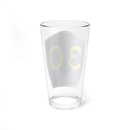 PR secondary 30 (Puerto Rico) (Road Sign) Pint Glass 16oz - Go Mug Yourself