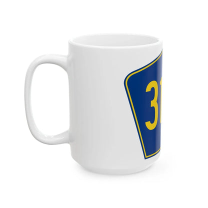 PR secondary 3132 (Puerto Rico) (Road Sign) White Coffee Mug - Go Mug Yourself