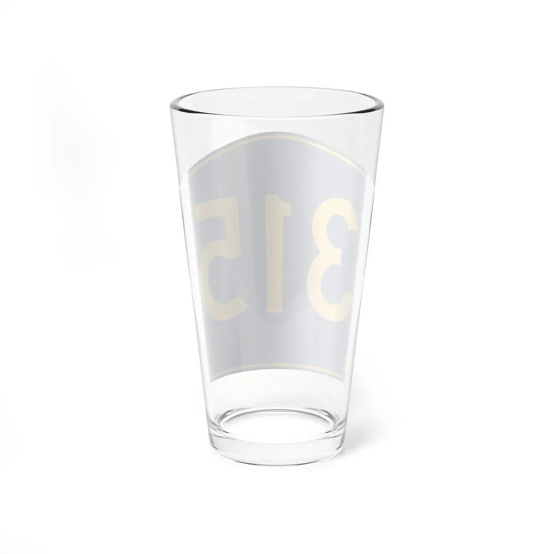 PR secondary 315 (Puerto Rico) (Road Sign) Pint Glass 16oz - Go Mug Yourself