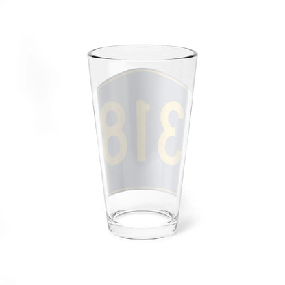 PR secondary 318 (Puerto Rico) (Road Sign) Pint Glass 16oz - Go Mug Yourself