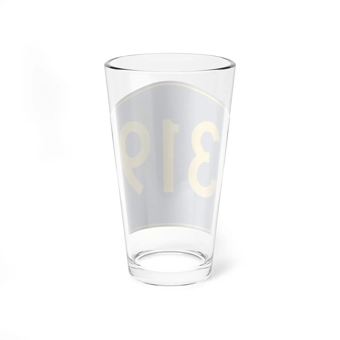 PR secondary 319 (Puerto Rico) (Road Sign) Pint Glass 16oz - Go Mug Yourself