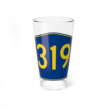 PR secondary 319 (Puerto Rico) (Road Sign) Pint Glass 16oz - Go Mug Yourself