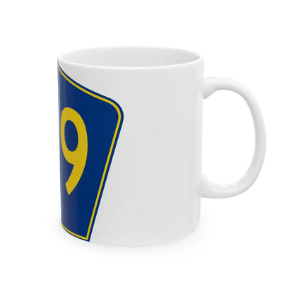 PR secondary 319 (Puerto Rico) (Road Sign) White Coffee Mug - Go Mug Yourself