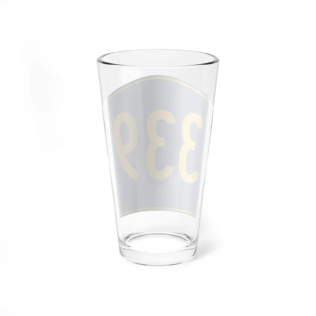 PR secondary 339 (Puerto Rico) (Road Sign) Pint Glass 16oz - Go Mug Yourself