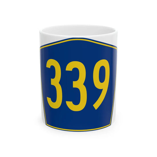 PR secondary 339 (Puerto Rico) (Road Sign) White Coffee Mug 11oz - Go Mug Yourself
