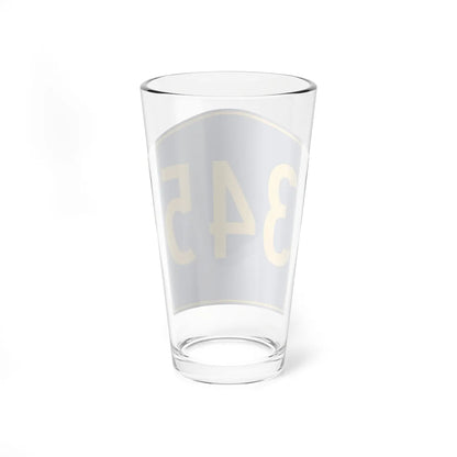 PR secondary 345 (Puerto Rico) (Road Sign) Pint Glass 16oz - Go Mug Yourself
