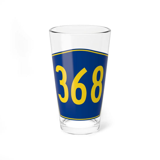 PR secondary 368 (Puerto Rico) (Road Sign) Pint Glass 16oz 16oz - Go Mug Yourself