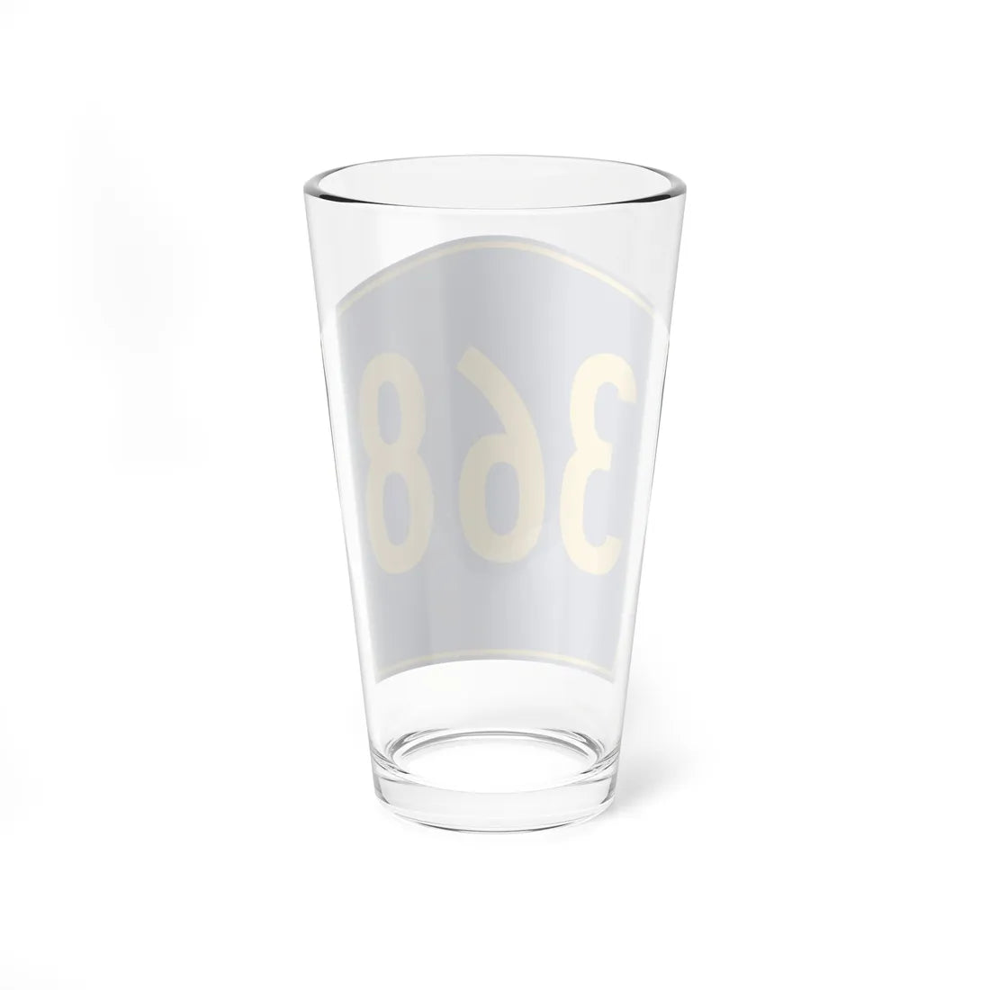 PR secondary 368 (Puerto Rico) (Road Sign) Pint Glass 16oz - Go Mug Yourself