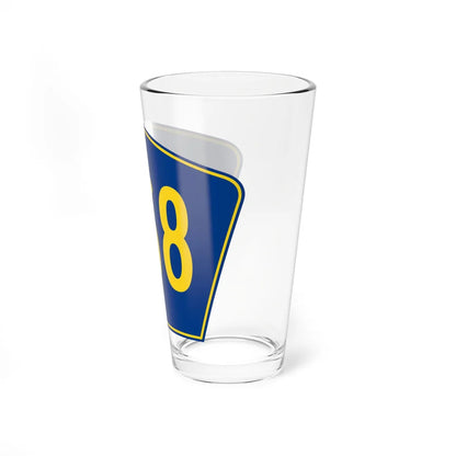 PR secondary 368 (Puerto Rico) (Road Sign) Pint Glass 16oz - Go Mug Yourself