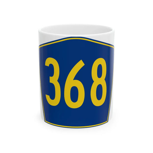 PR secondary 368 (Puerto Rico) (Road Sign) White Coffee Mug 11oz - Go Mug Yourself
