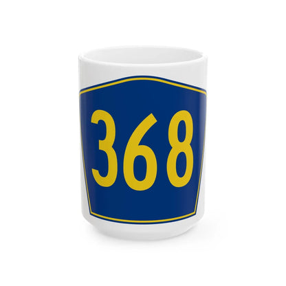 PR secondary 368 (Puerto Rico) (Road Sign) White Coffee Mug 15oz - Go Mug Yourself