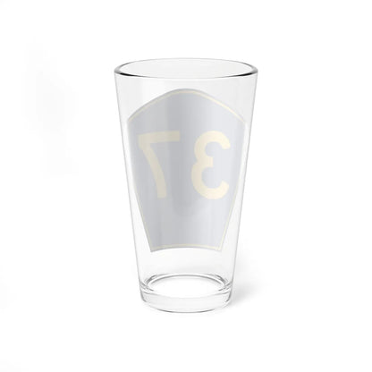 PR secondary 37 (Puerto Rico) (Road Sign) Pint Glass 16oz - Go Mug Yourself