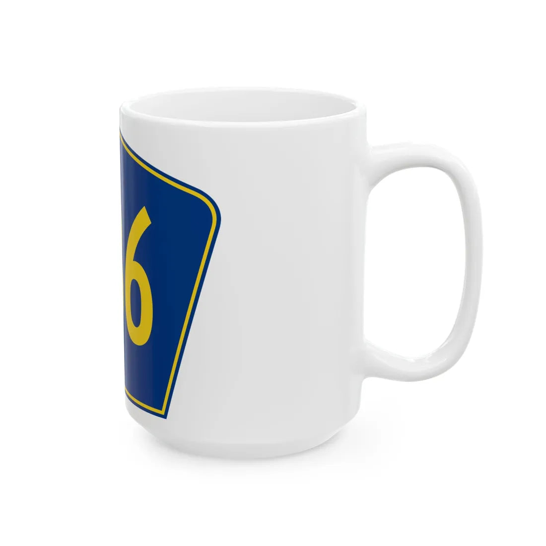 PR secondary 386 (Puerto Rico) (Road Sign) White Coffee Mug - Go Mug Yourself
