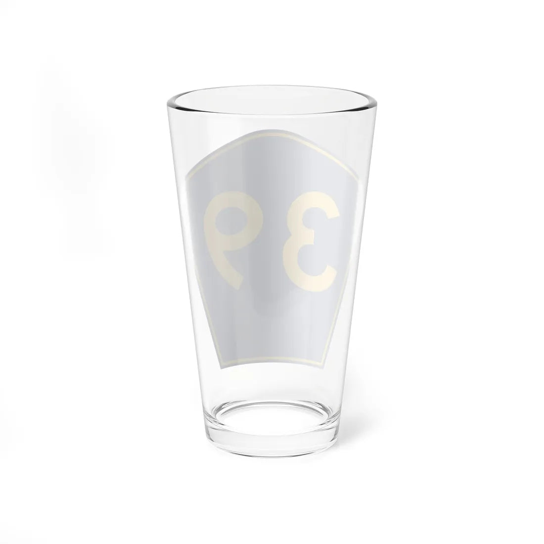 PR secondary 39 (Puerto Rico) (Road Sign) Pint Glass 16oz - Go Mug Yourself