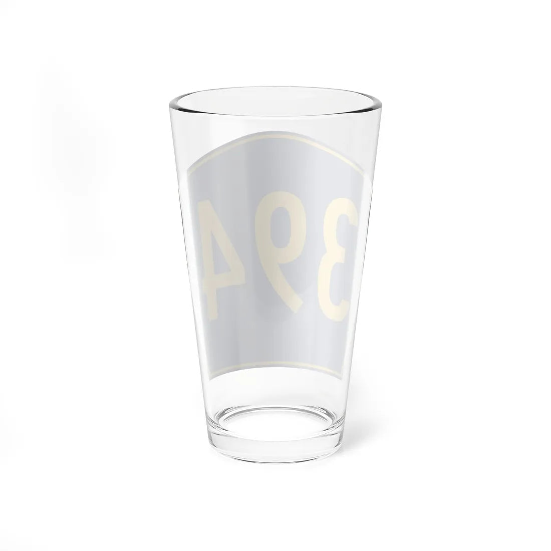 PR secondary 394 (Puerto Rico) (Road Sign) Pint Glass 16oz - Go Mug Yourself