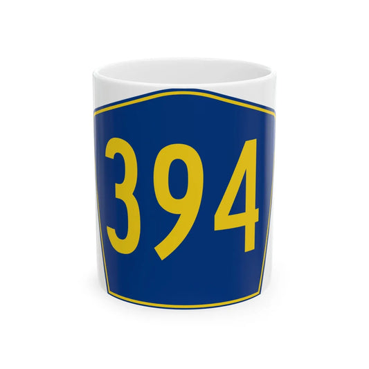 PR secondary 394 (Puerto Rico) (Road Sign) White Coffee Mug 11oz - Go Mug Yourself
