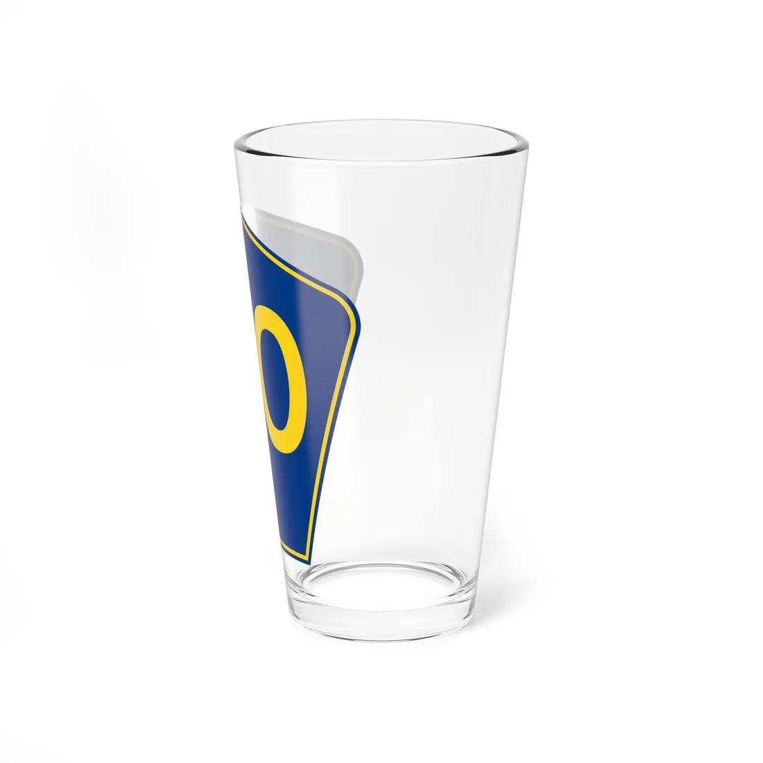 PR secondary 40 (Puerto Rico) (Road Sign) Pint Glass 16oz - Go Mug Yourself