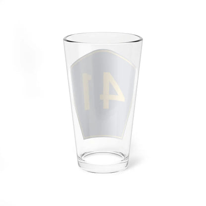 PR secondary 41 (Puerto Rico) (Road Sign) Pint Glass 16oz - Go Mug Yourself