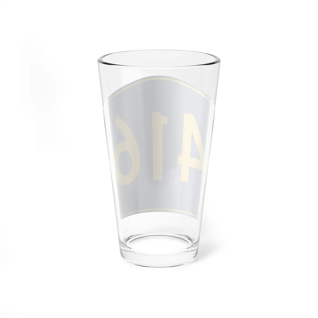 PR secondary 416 (Puerto Rico) (Road Sign) Pint Glass 16oz - Go Mug Yourself