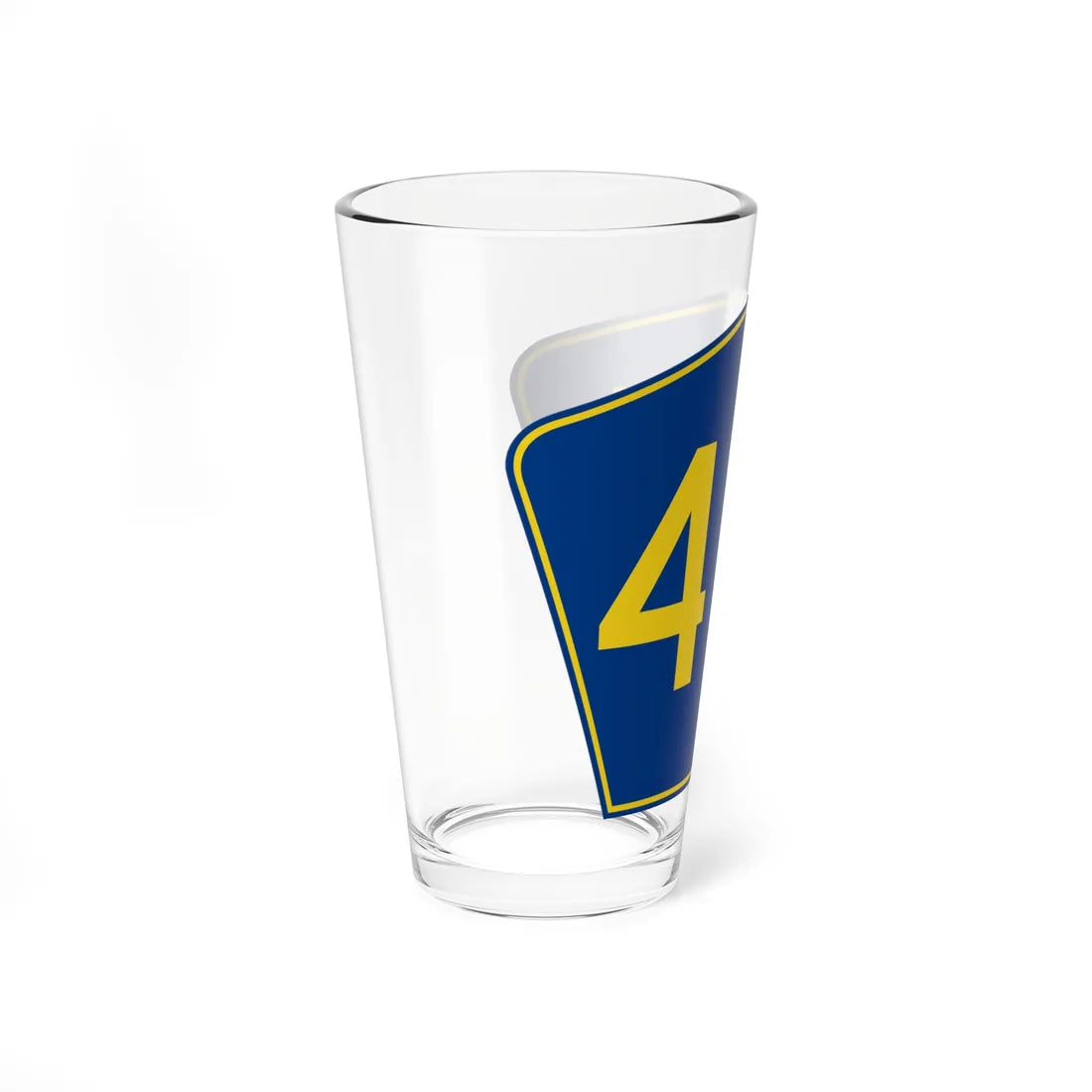 PR secondary 417 (Puerto Rico) (Road Sign) Pint Glass 16oz - Go Mug Yourself
