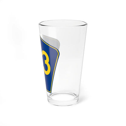 PR secondary 43 (Puerto Rico) (Road Sign) Pint Glass 16oz - Go Mug Yourself