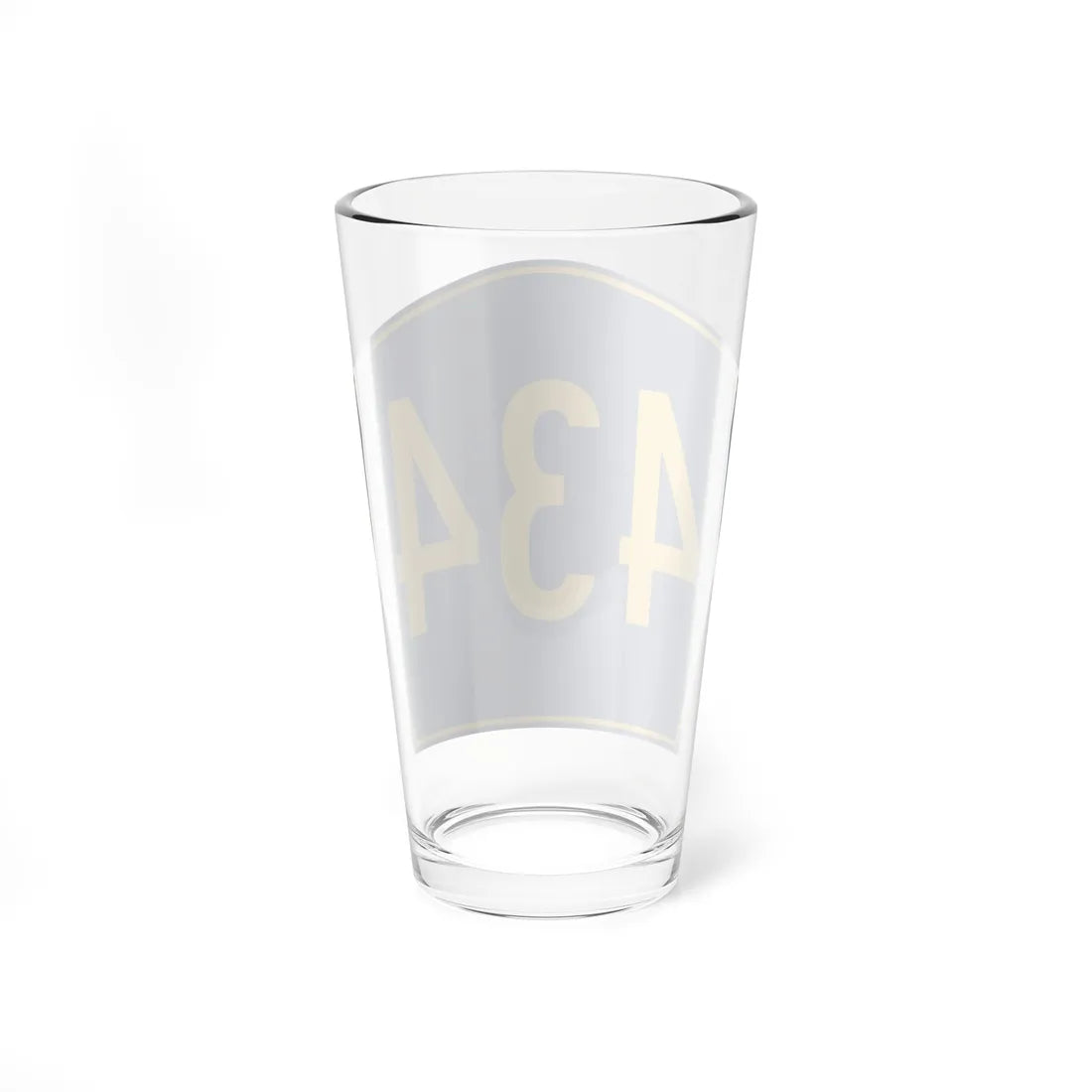PR secondary 434 (Puerto Rico) (Road Sign) Pint Glass 16oz - Go Mug Yourself