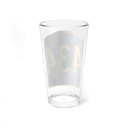 PR secondary 434 (Puerto Rico) (Road Sign) Pint Glass 16oz - Go Mug Yourself