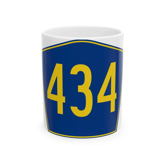 PR secondary 434 (Puerto Rico) (Road Sign) White Coffee Mug 11oz - Go Mug Yourself