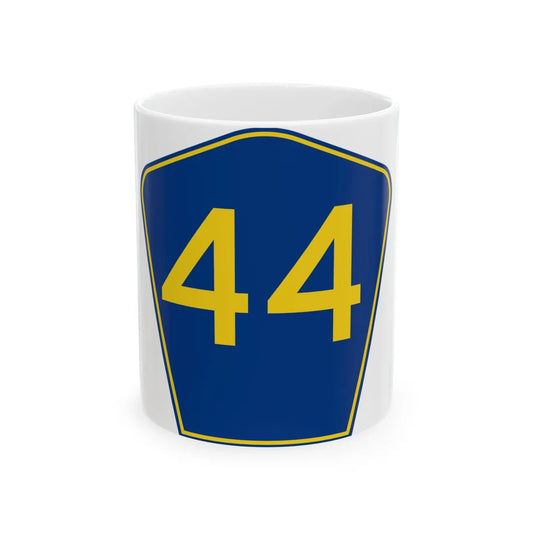 PR secondary 44 (Puerto Rico) (Road Sign) White Coffee Mug 11oz - Go Mug Yourself