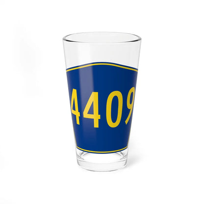 PR secondary 4409 (Puerto Rico) (Road Sign) Pint Glass 16oz 16oz - Go Mug Yourself