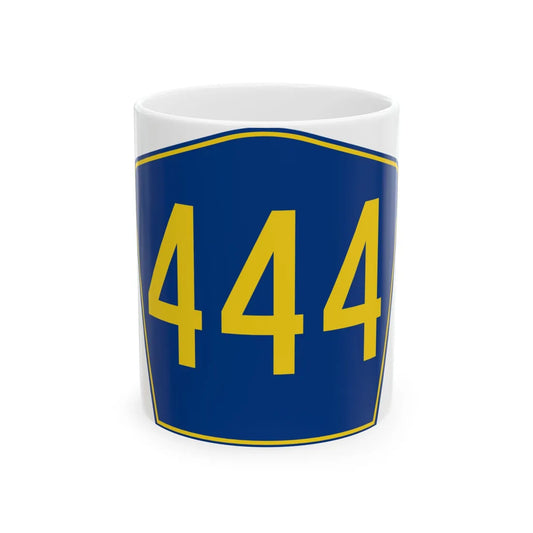 PR secondary 444 (Puerto Rico) (Road Sign) White Coffee Mug 11oz - Go Mug Yourself