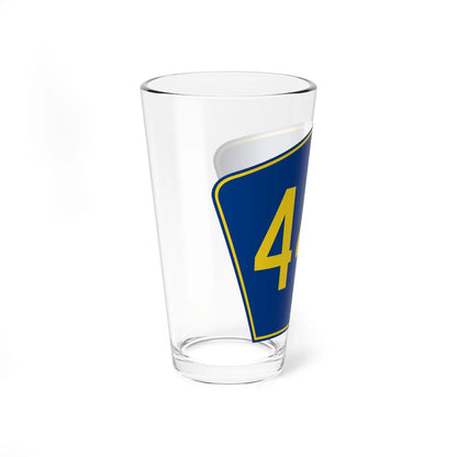 PR secondary 446 (Puerto Rico) (Road Sign) Pint Glass 16oz - Go Mug Yourself