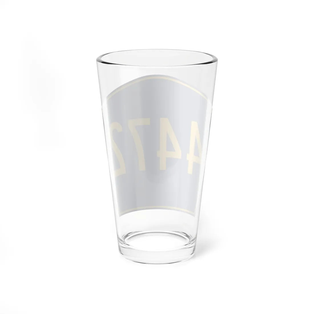 PR secondary 4472 (Puerto Rico) (Road Sign) Pint Glass 16oz - Go Mug Yourself