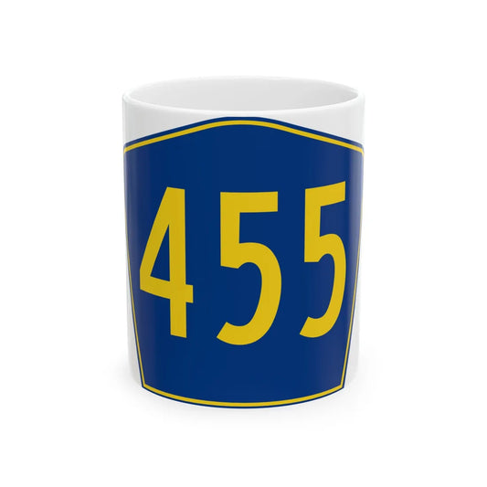 PR secondary 455 (Puerto Rico) (Road Sign) White Coffee Mug 11oz - Go Mug Yourself