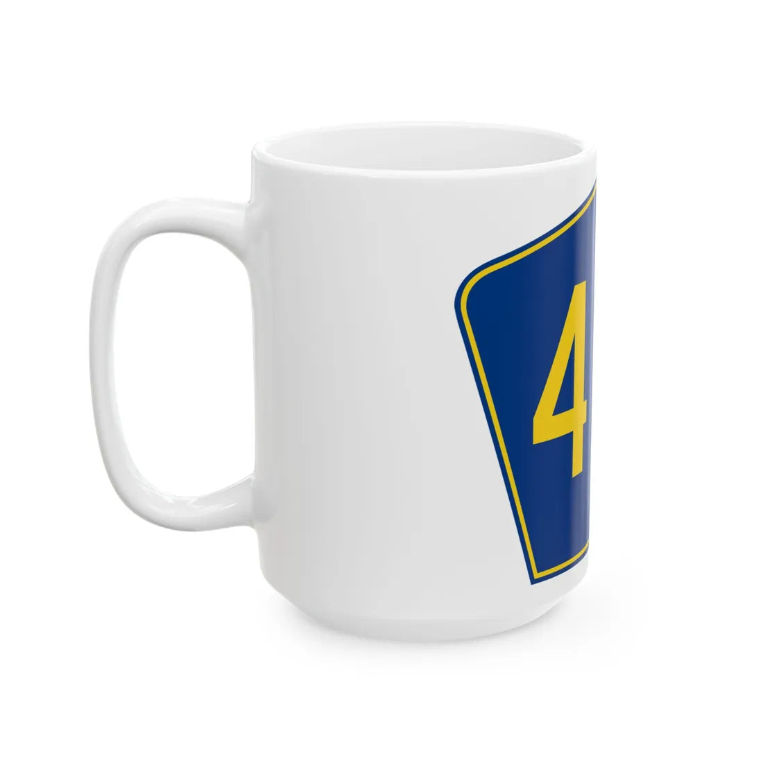 PR secondary 455 (Puerto Rico) (Road Sign) White Coffee Mug - Go Mug Yourself