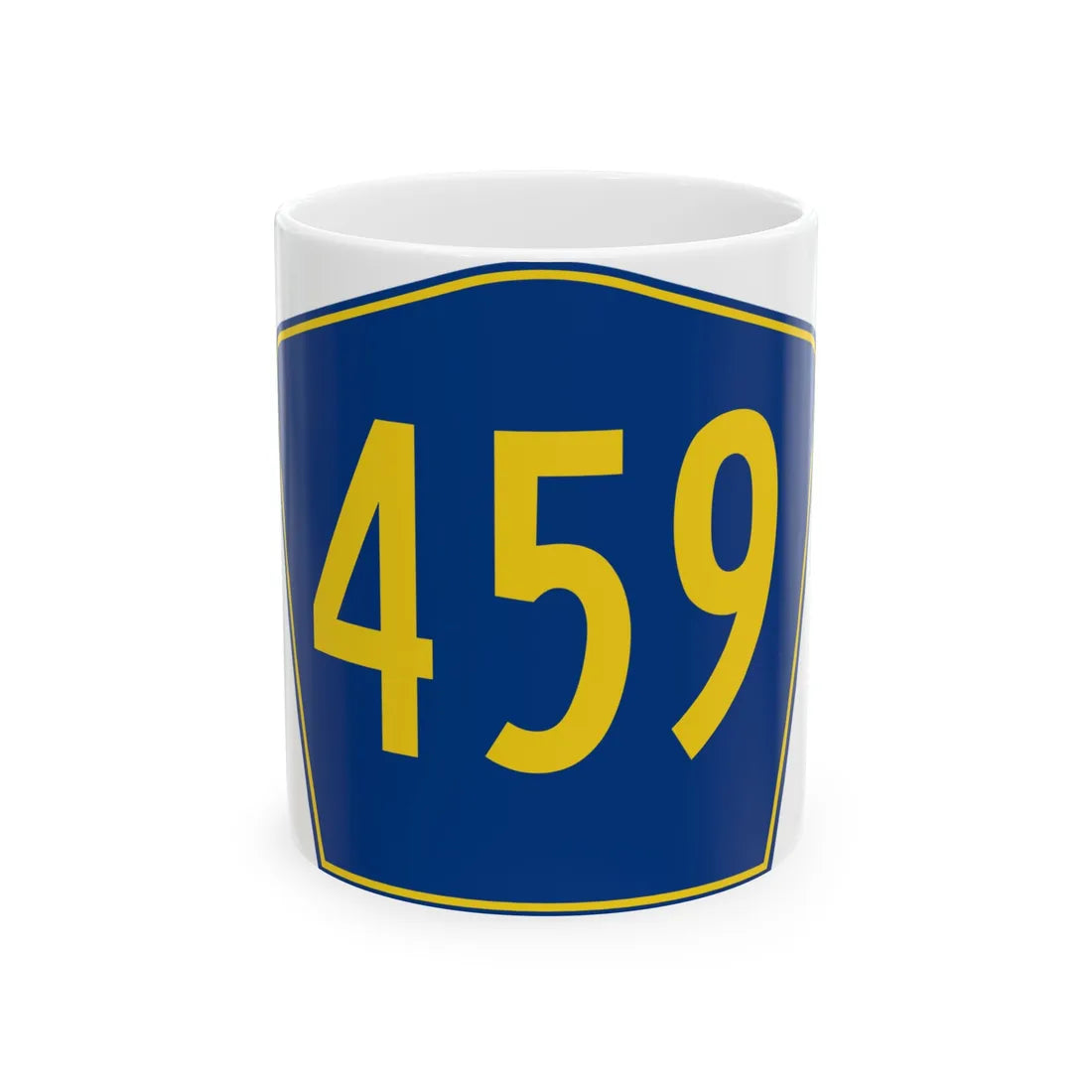 PR secondary 459 (Puerto Rico) (Road Sign) White Coffee Mug 11oz - Go Mug Yourself