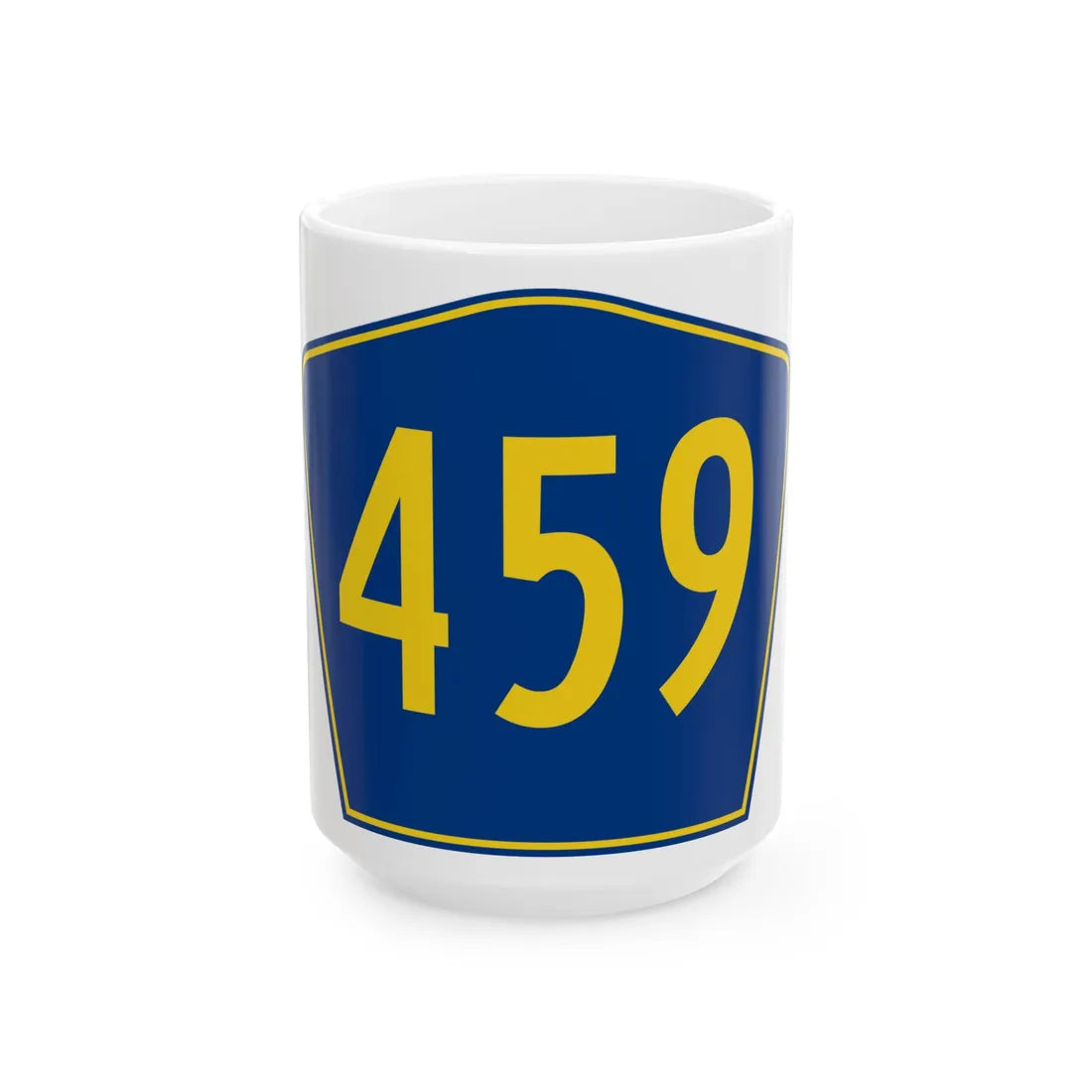 PR secondary 459 (Puerto Rico) (Road Sign) White Coffee Mug 15oz - Go Mug Yourself