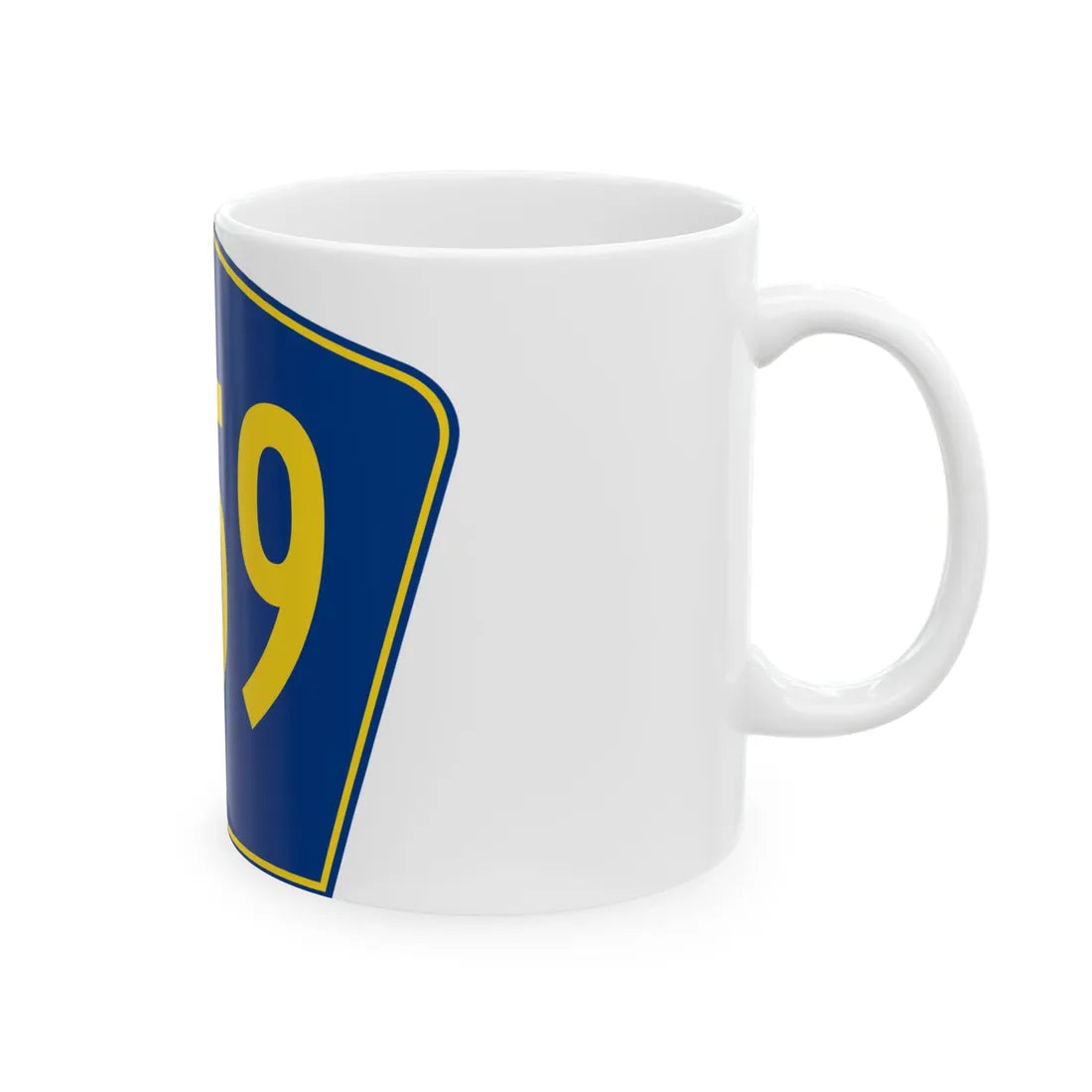 PR secondary 459 (Puerto Rico) (Road Sign) White Coffee Mug - Go Mug Yourself